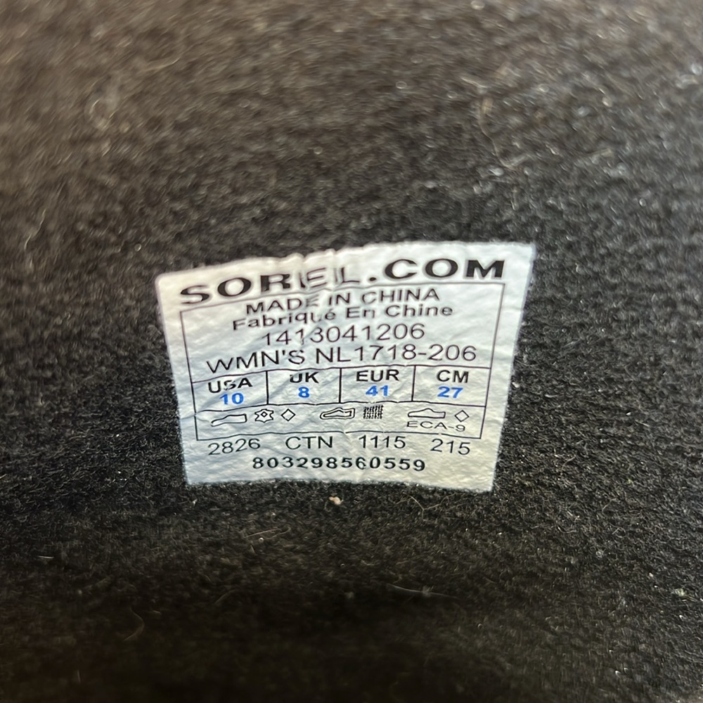 Sorel 1964 Premium Waterproof Duck Boots NL 1718-206, Women's size 10 - Picture 5 of 16